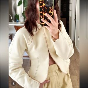 New Tory Burch Cotton Twill Jacket